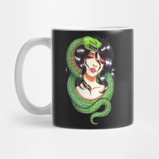 snake woman Mug